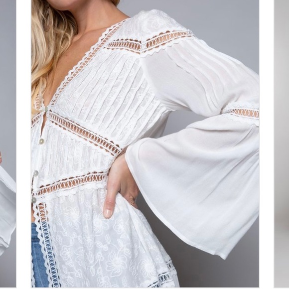 Eyelet Cardigan - Picture 3 of 3